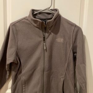 Girls North Face fleece jacket